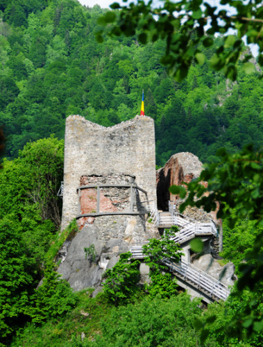 Romania Poenari Castle