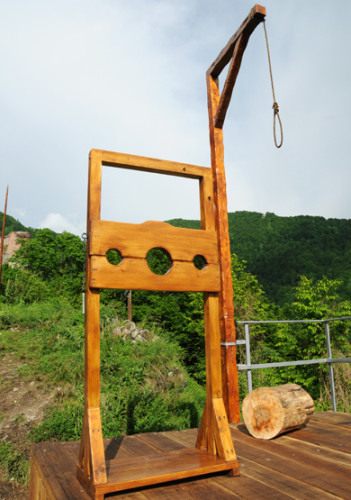 Romania Poenari Castle Hanging