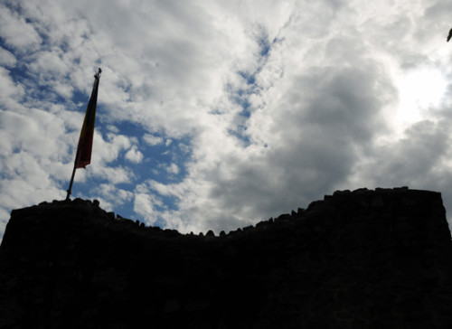 Romania Poenari Castle Top