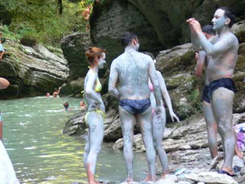 Russia Sochi Mud People