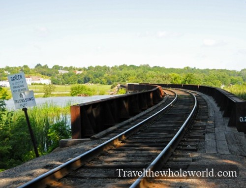 South Dakota Sioux Falls Train Track