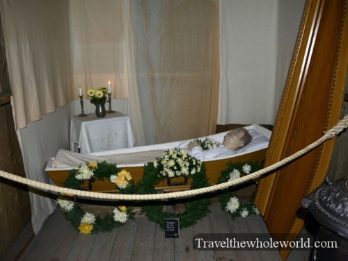 Sweden Djurgarden Nordic Museum Coffin