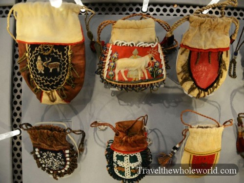 SwedenStockholm Djurgarden Nordic Museum Sami Purses