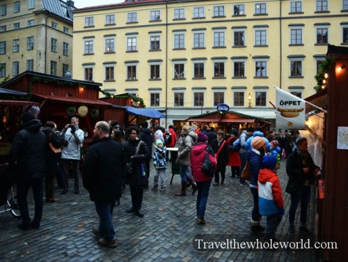 Sweden Gamla Stan Christmas Market