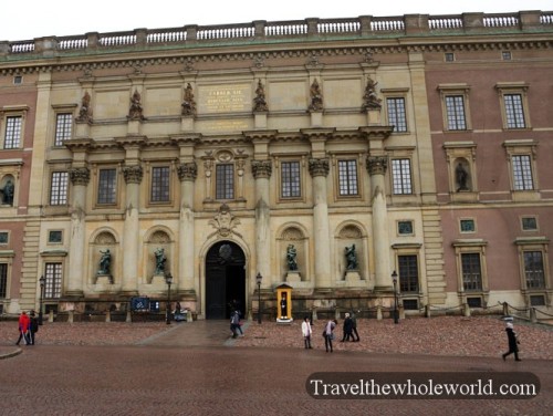 Sweden Stockholm Royal Palace