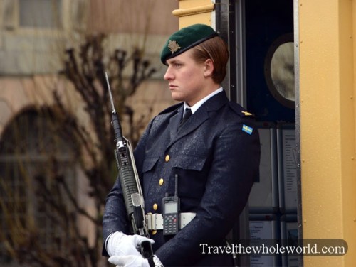 Sweden Stockholm Royal Palace Guard