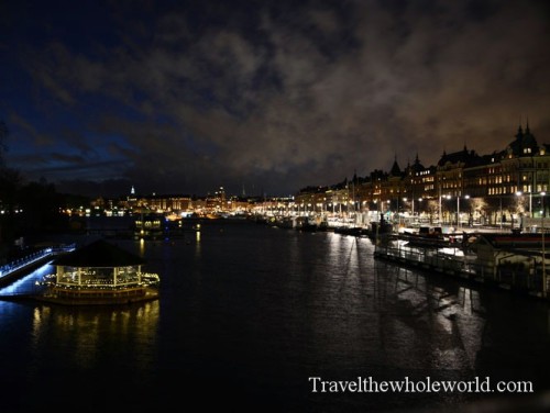 Sweden Stockholm Night