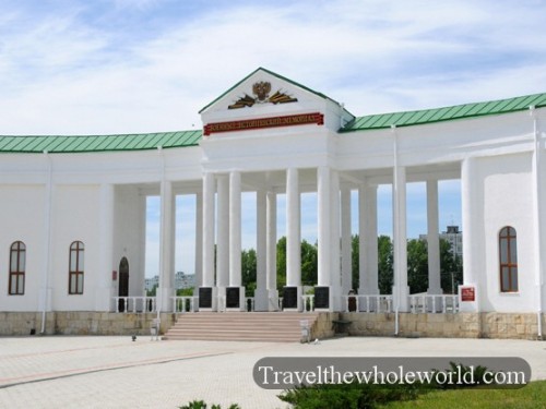 Transnistria Tiraspol Cemetery Entrance