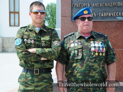 Transnistria Tiraspol Ukraine Soldiers