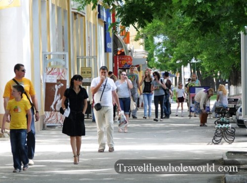 Transnistria Tiraspol Shopping District