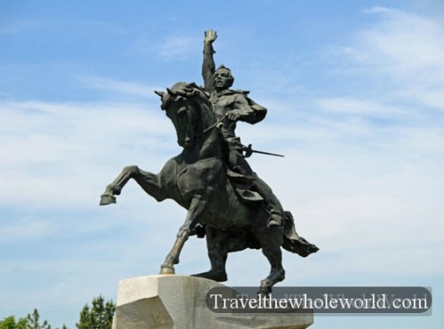 Transnistria Tiraspol Suvorov Statue