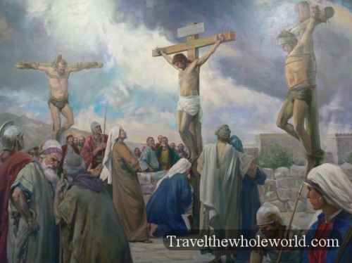 Utah Salt Lake Temple Square Painting