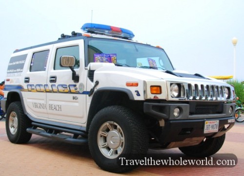 Virginia Beach Police Hummer