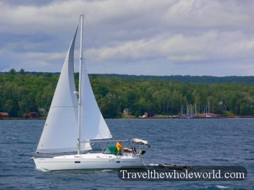Wisconsin Apostle Islands Sailboat
