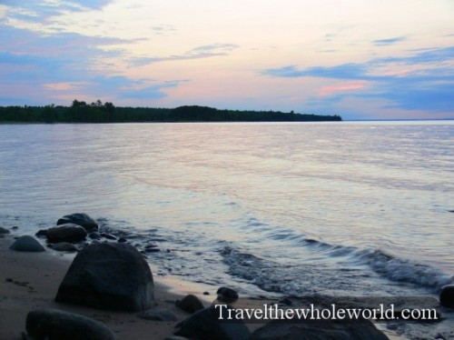 Wisconsin Lake Superior Sunset