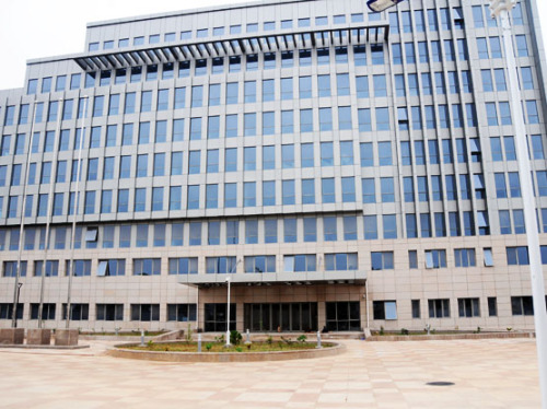Benin Cotonou Buildings