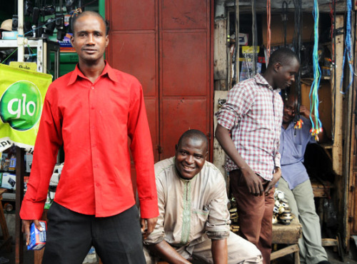 Benin Cotonou Market Guys