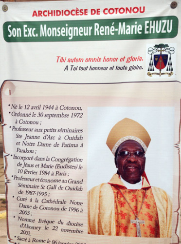 Benin Cotonou Notre Dame Priest