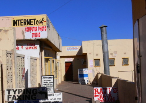 Botswana Francistown Internet Cafe