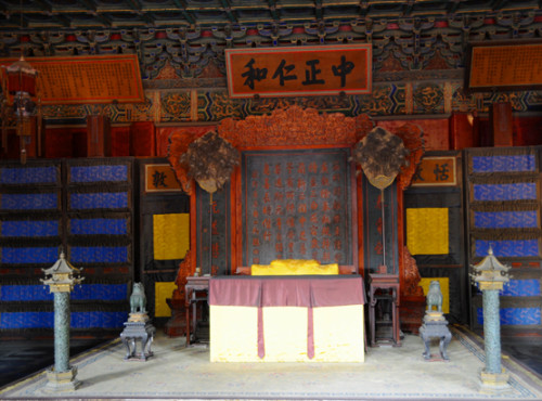 China Beijing Forbidden City Inside