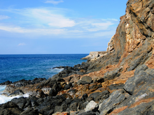 East Timor Dili Road Destroyed