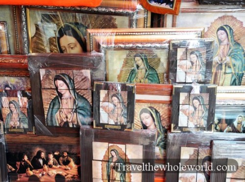 Mexico City Basilica Guadalupe Market