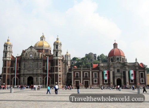 Mexico City Basilica Guadalupe Old