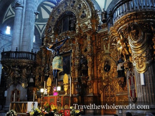 Mexico City Cathedral Inside