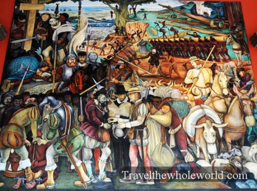 Mexico City National Palace Painting