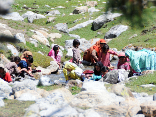 Pakistan Northern Areas Village People