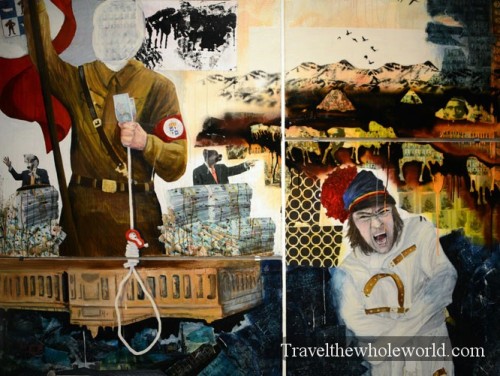 Sweden Ostersund Museum Sami Artwork