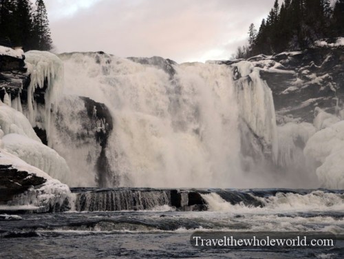 Tannforsen Waterfall