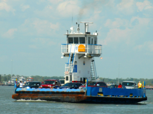 Texas Houston San Jacinto Ferry