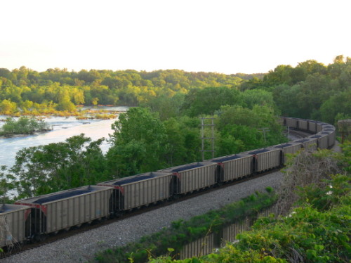 Virginia Richmond Coal Train