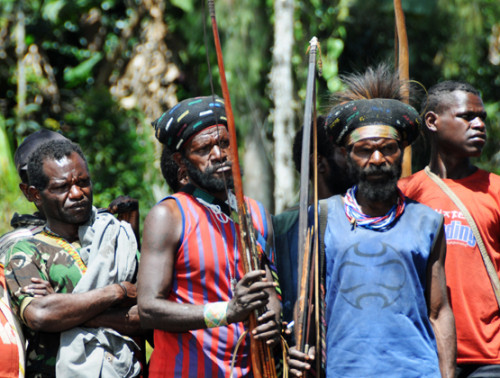West Papua Sugapa Tribal People