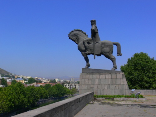 Georgia Tbilisi Statue