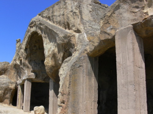 Georgia Uplistsikhe Entrance