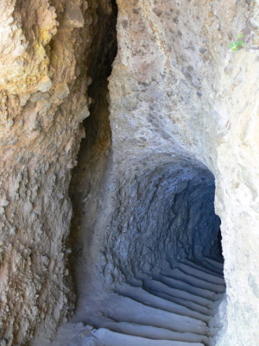 Georgia Vardzia Secret Tunnel