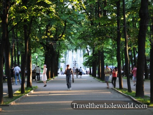 Moldova Chisniau City Park