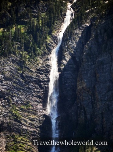 Glacier National Park Waterfall