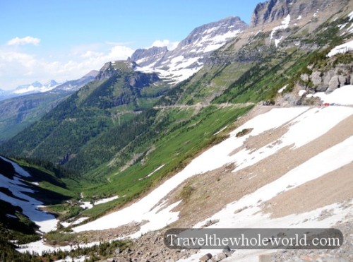 Glacier National Park Garden Wall