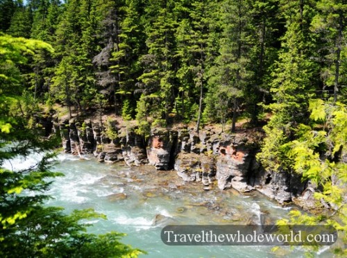 Glacier National Park River Bank