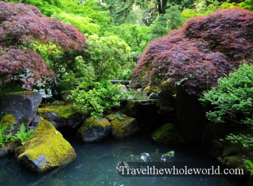 Oregon Portland Japanese Garden