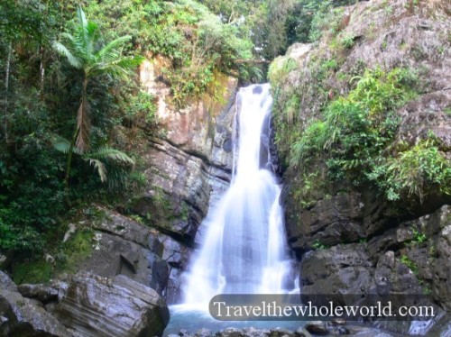Puerto Rico Waterfall