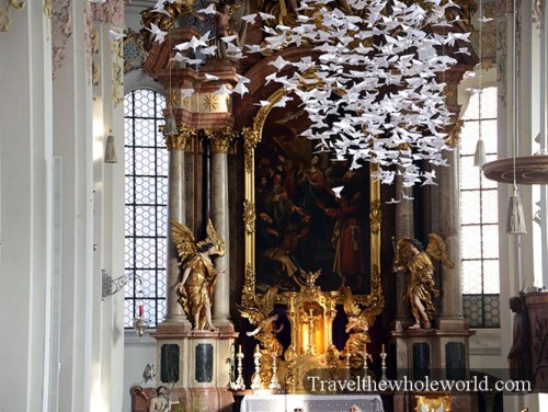 Germany Munich Heiliggeistkirche Church Inside