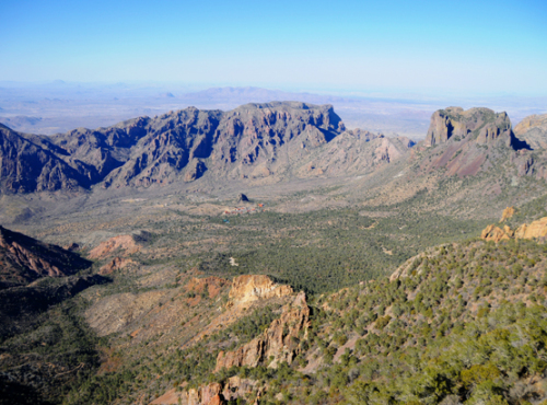Texas Big Bend Emory View