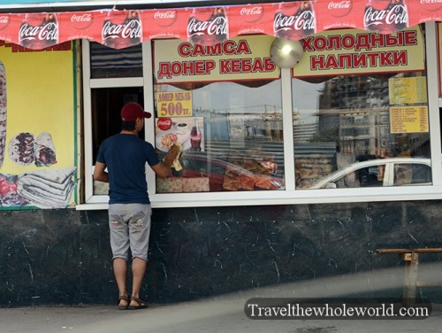 Kazakhstan Astana Suburbs Food
