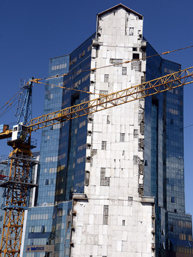 Kazakhstan Almaty Modern Area Construction
