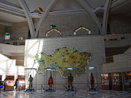 Kazakhstan Almaty Museum Entrance