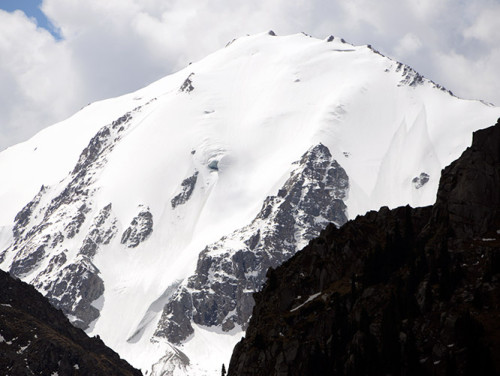 Kazakhstan Ile-Alatau National Park Glacier
